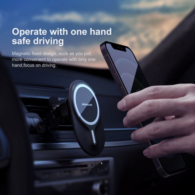 NILLKIN NKL01 MagRoad Lite Clip Type Car Magnetic Wireless Charging Holder - HoMEdemic™ 