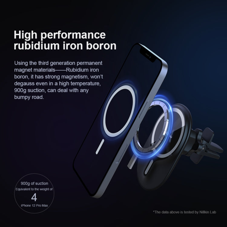 NILLKIN NKL01 MagRoad Lite Clip Type Car Magnetic Wireless Charging Holder - HoMEdemic™ 