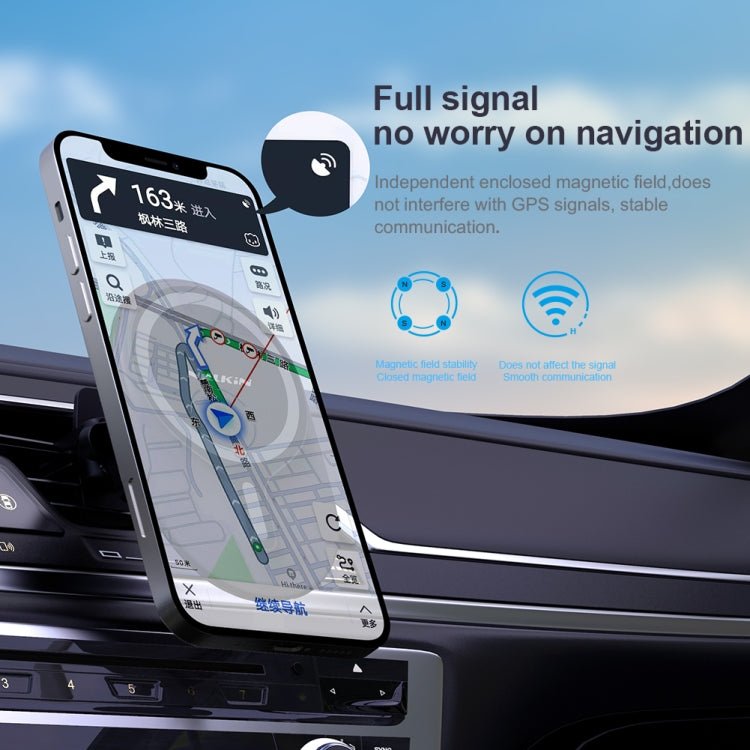NILLKIN NKL01 MagRoad Lite Clip Type Car Magnetic Wireless Charging Holder - HoMEdemic™ 