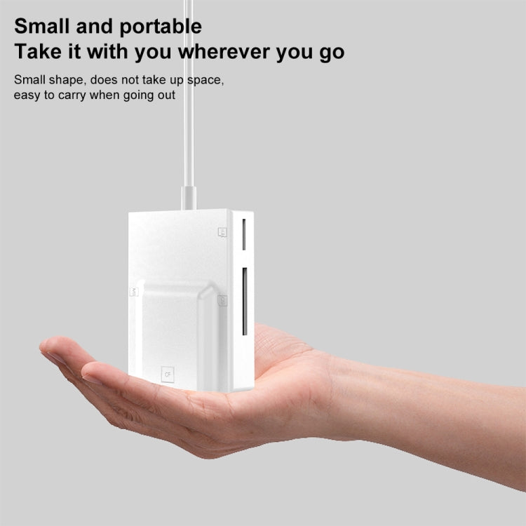 NK-3057H 4 in 1 USB-C/Type-C Multifunctional Card Reader - HoMEdemic™ 