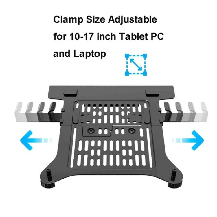 NORTH BAYOU NB FP-2 Notebook Tray Compatible VESA 100x100mm for 10 -17 inch Laptop Mount Holder - HoMEdemic™ 