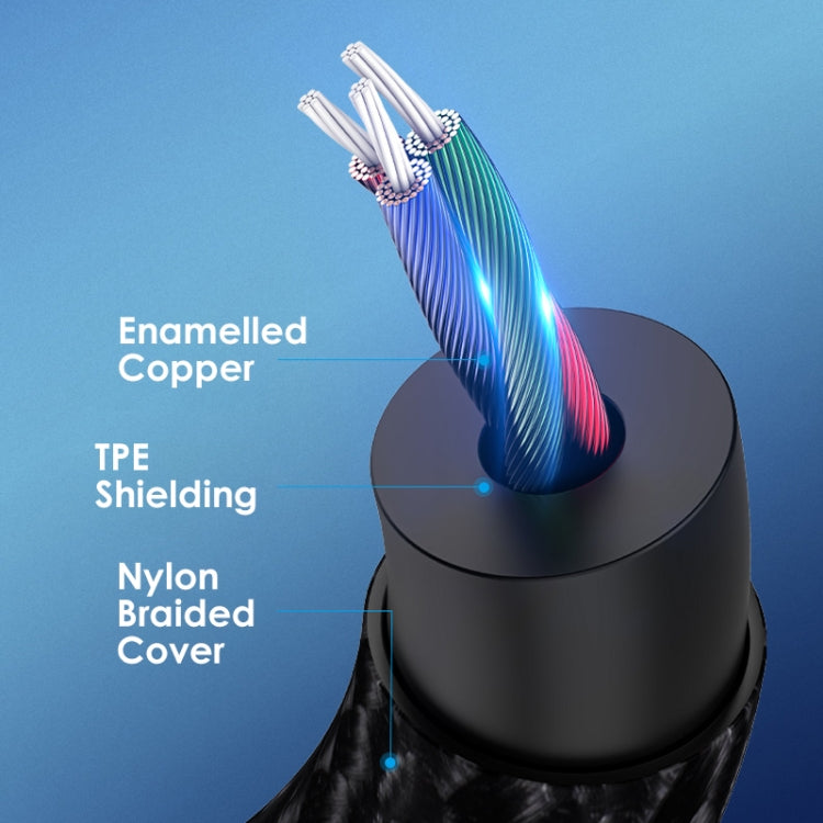 NORTHJO LTM03 8 Pin to 3.5mm Audio AUX Jack Cable, Length:0.5m - HoMEdemic™ 