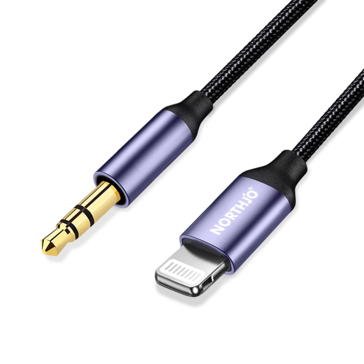 NORTHJO LTM03 8 Pin to 3.5mm Audio AUX Jack Cable, Length:1m - HoMEdemic™ 
