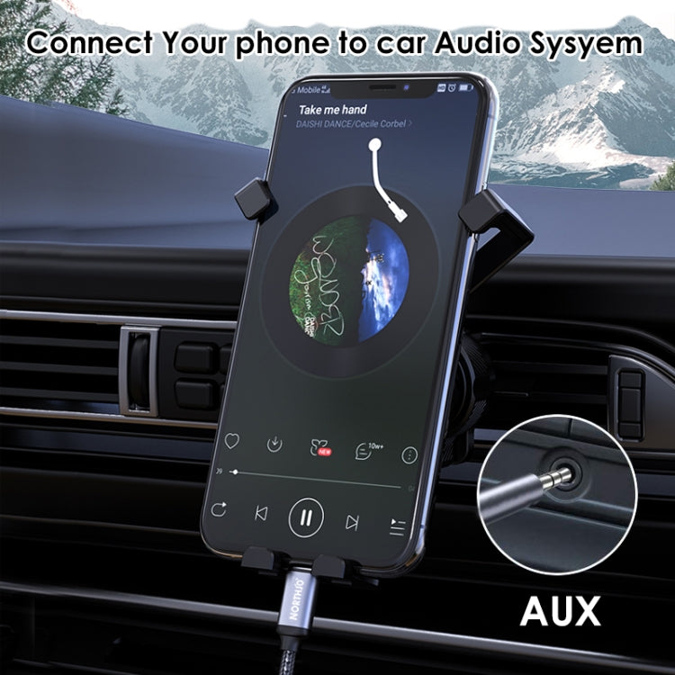 NORTHJO LTM03 8 Pin to 3.5mm Audio AUX Jack Cable, Length:1m - HoMEdemic™ 