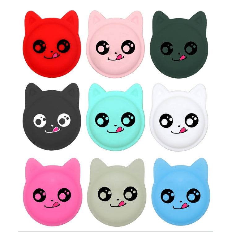 Naughty Smile Cute Cartoon Pet Collar Anti-lost Tracker Silicone Case For AirTag 2nd Gen / AirTag 1st Gen(White) - HoMEdemic™ 