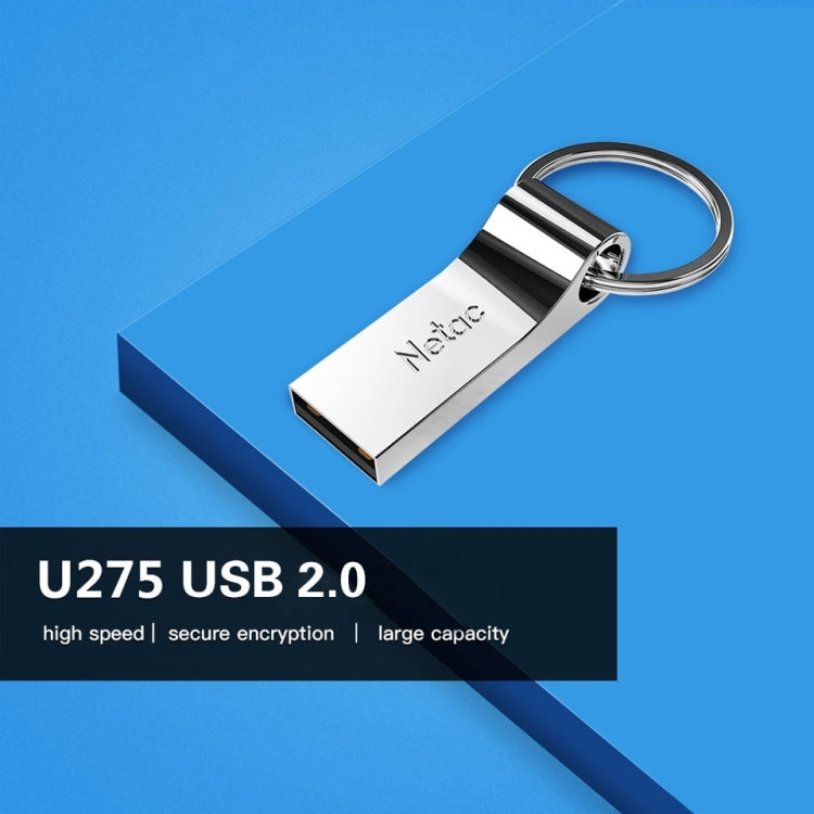 Netac U275 64GB USB 2.0 Secure Encryption Aluminum Alloy U Disk - HoMEdemic™ 