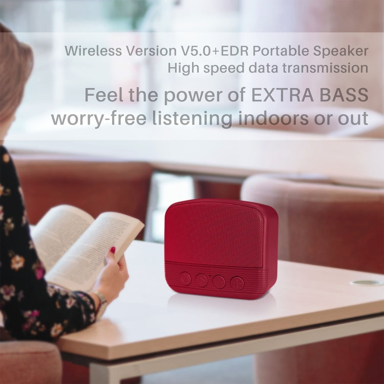 New Rixing NR-101 Mini TWS Bluetooth Speaker(Black) - HoMEdemic™ 