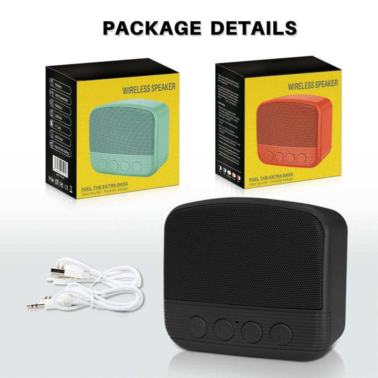 New Rixing NR-101 Mini TWS Bluetooth Speaker(Orange) - HoMEdemic™ 