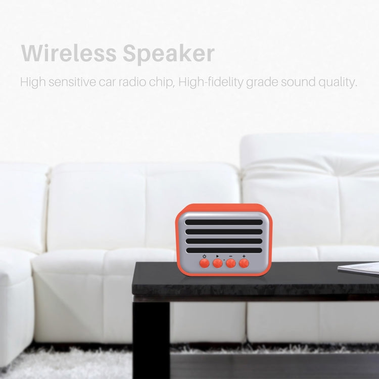 New Rixing NR-102 Mini TWS Bluetooth Speaker(Black) - HoMEdemic™ 