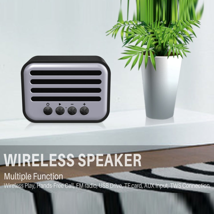 New Rixing NR-102 Mini TWS Bluetooth Speaker(Orange) - HoMEdemic™ 