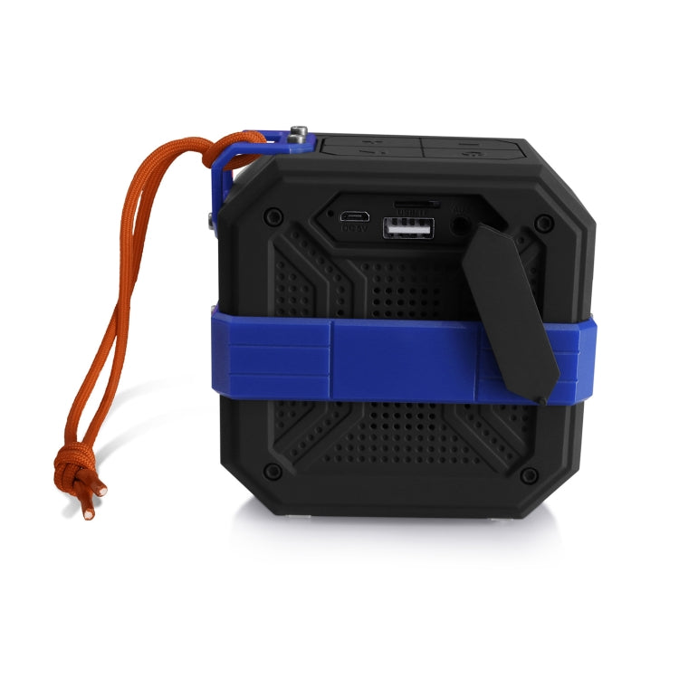 New Rixing NR-103 Mini TWS Bluetooth Speaker with Lanyard(Blue) - HoMEdemic™ 