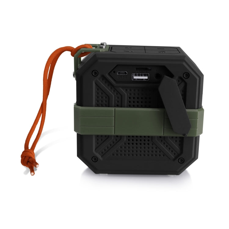 New Rixing NR-103 Mini TWS Bluetooth Speaker with Lanyard(Green) - HoMEdemic™ 