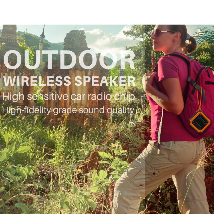 New Rixing NR-103 Mini TWS Bluetooth Speaker with Lanyard(Green) - HoMEdemic™ 