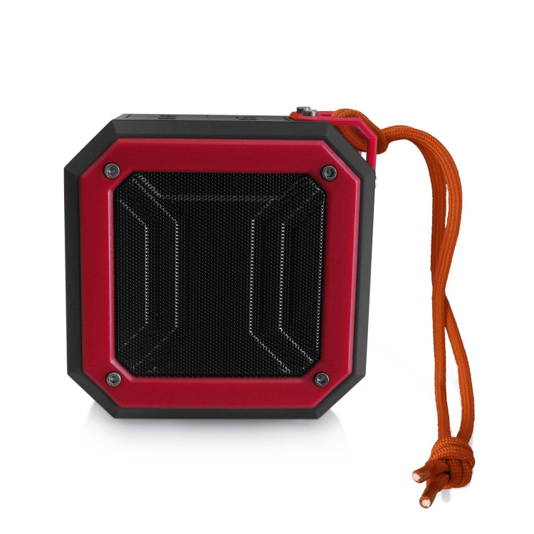 New Rixing NR-103 Mini TWS Bluetooth Speaker with Lanyard(Red) - HoMEdemic™ 