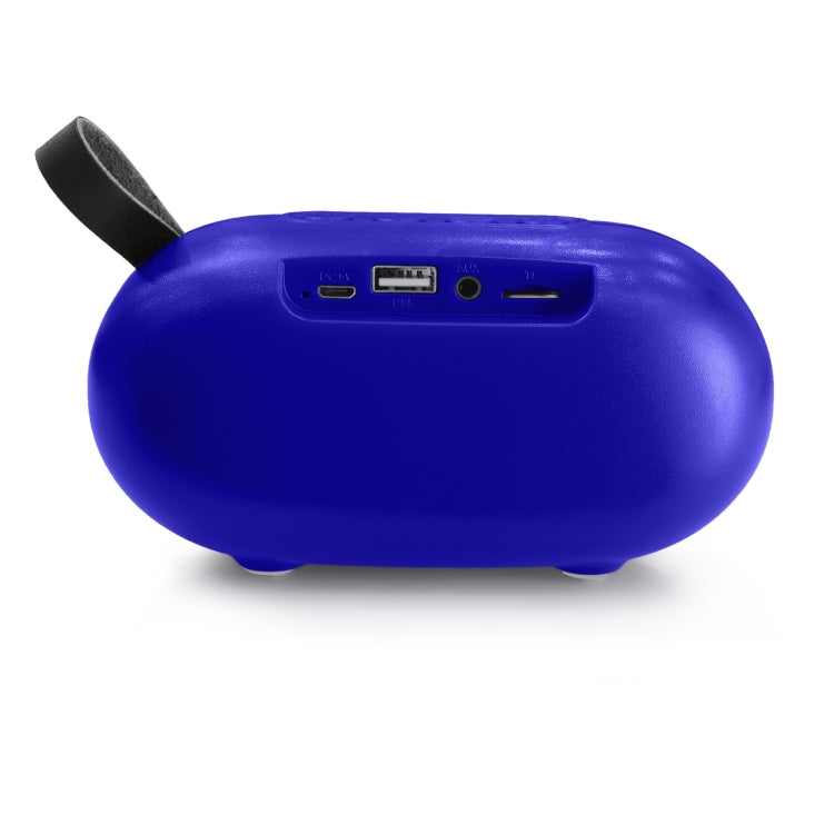 New Rixing NR-105 Mini TWS Metal Bluetooth Speaker Support Hands-free Call / FM(Blue) - HoMEdemic™ 