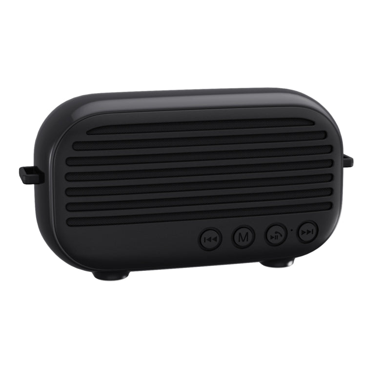 New Rixing NR-3000M Bluetooth 5.0 Portable Karaoke Wireless Bluetooth Speaker with Microphone & Shoulder Strap(Black) - HoMEdemic™ 