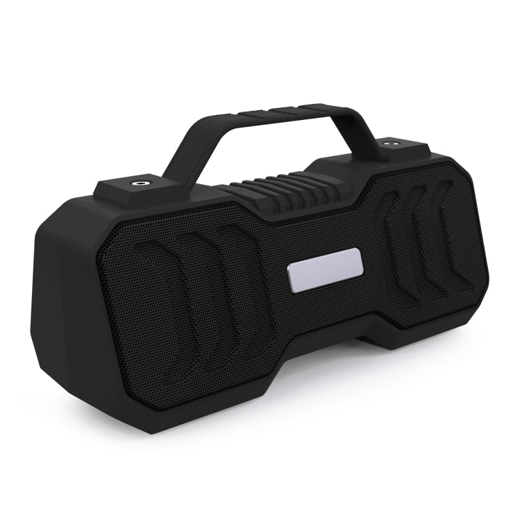 New Rixing NR-4500M Bluetooth 5.0 Portable Outdoor Karaoke Wireless Bluetooth Speaker with Microphone(Black) - HoMEdemic™ 