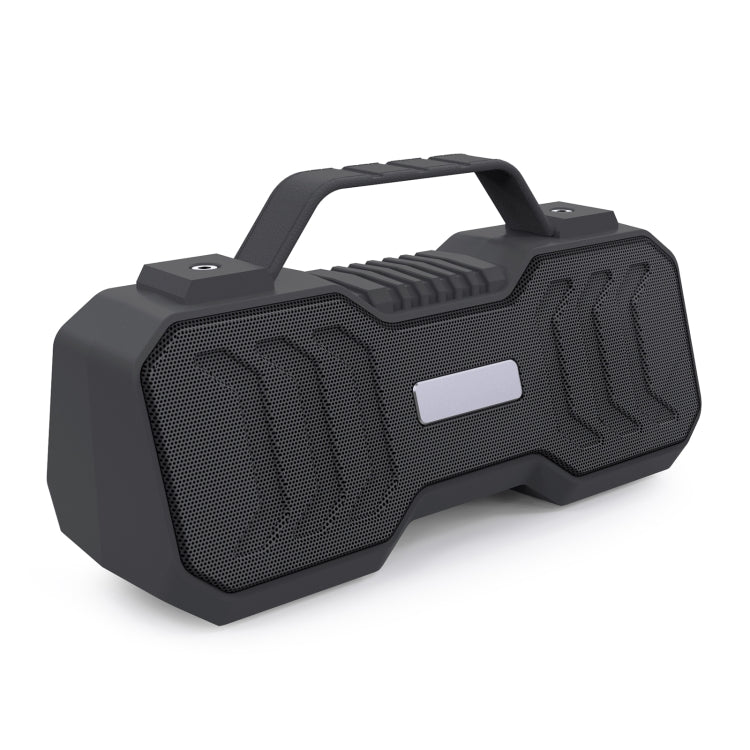 New Rixing NR-4500M Bluetooth 5.0 Portable Outdoor Karaoke Wireless Bluetooth Speaker with Microphone(Grey) - HoMEdemic™ 