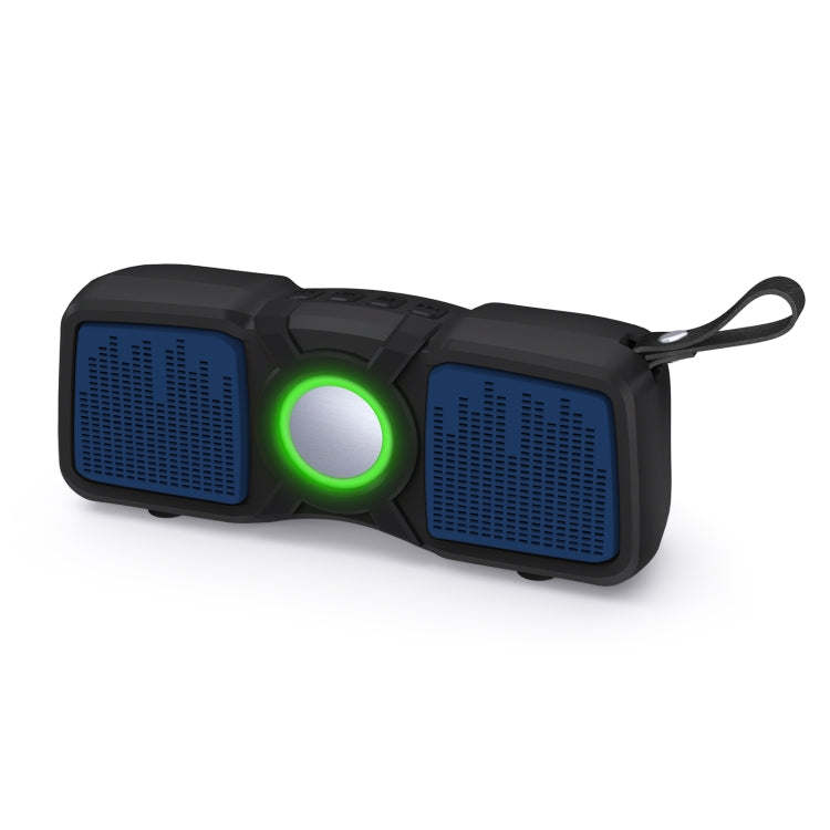 New Rixing NR-9011 Bluetooth 5.0 Portable Outdoor Wireless Bluetooth Speaker(Blue) - HoMEdemic™ 