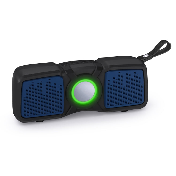 New Rixing NR-9011 Bluetooth 5.0 Portable Outdoor Wireless Bluetooth Speaker(Blue) - HoMEdemic™ 