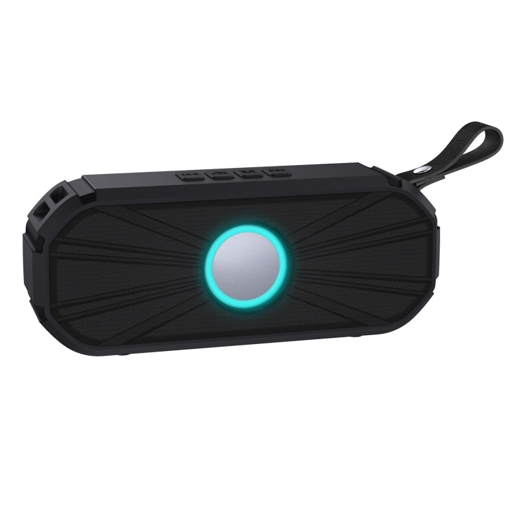 New Rixing NR-9012 Bluetooth 5.0 Portable Outdoor Wireless Bluetooth Speaker(Black) - HoMEdemic™ 