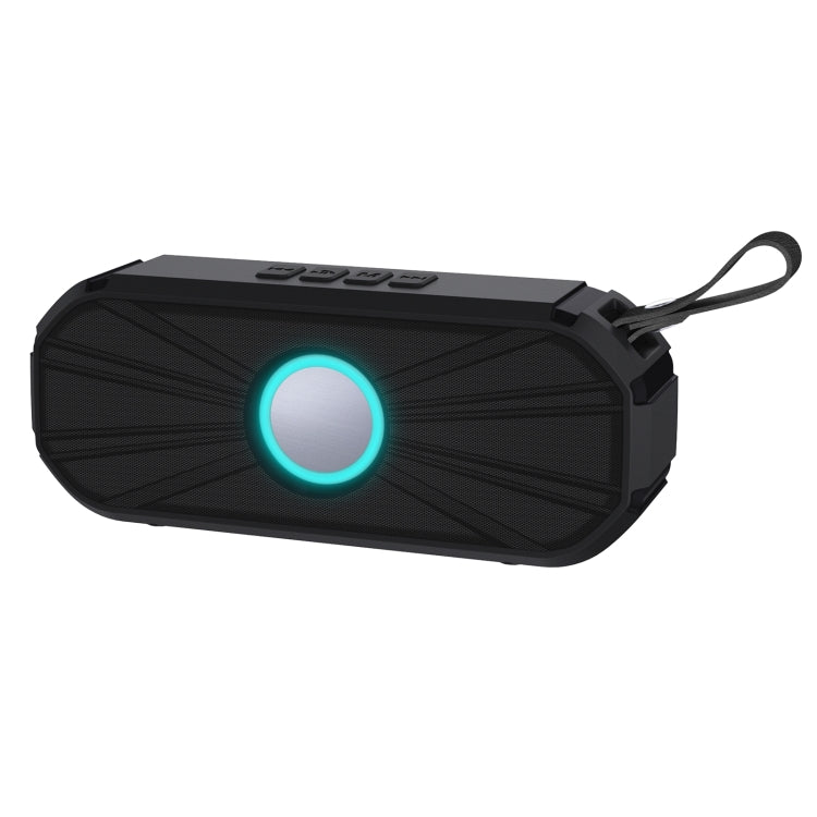 New Rixing NR-9012 Bluetooth 5.0 Portable Outdoor Wireless Bluetooth Speaker(Black) - HoMEdemic™ 