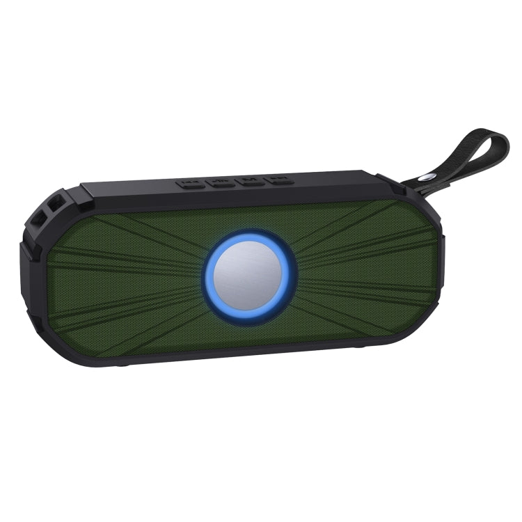 New Rixing NR-9012 Bluetooth 5.0 Portable Outdoor Wireless Bluetooth Speaker(Green) - HoMEdemic™ 