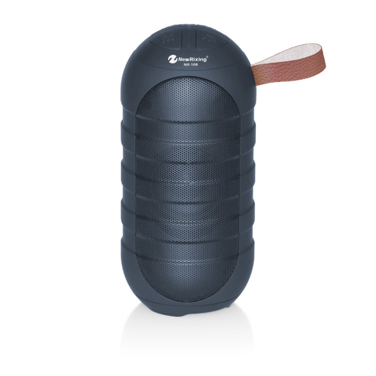 NewRixing NR-106 Mini Portable Stereo Bluetooth Speaker, Support Hands-free Calling & TF Card Slot & FM(Blue) - HoMEdemic™ 