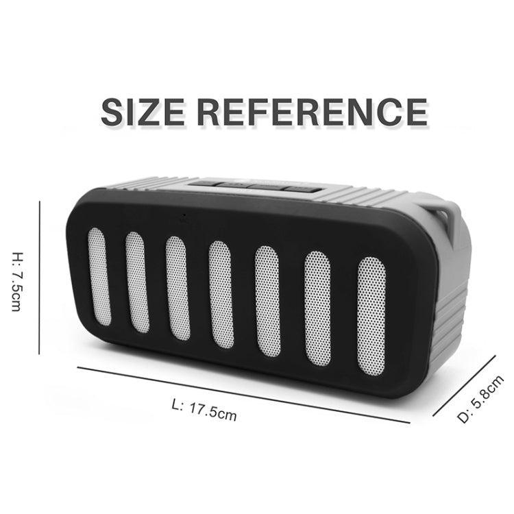 NewRixing NR-2013 TWS Car Exhaust Duct-shaped Bluetooth Speaker(Green) - HoMEdemic™ 