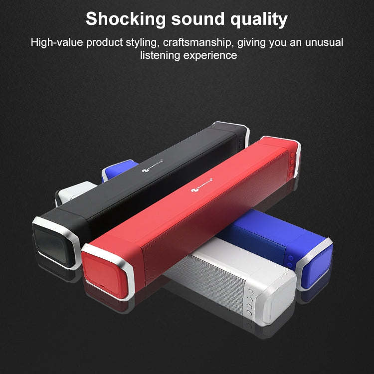 NewRixing NR-2017 Portable Bluetooth Speaker, Support Hands-free Call / TF Card / FM / U Disk (Black) - HoMEdemic™ 