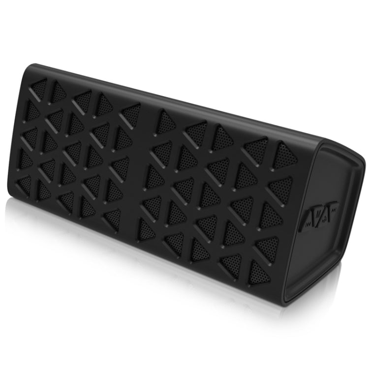 NewRixing NR-3021 TWS Hollow Triangle Pattern Bluetooth Speaker(Black) - HoMEdemic™ 