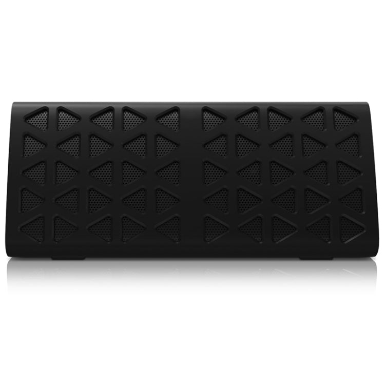 NewRixing NR-3021 TWS Hollow Triangle Pattern Bluetooth Speaker(Black) - HoMEdemic™ 
