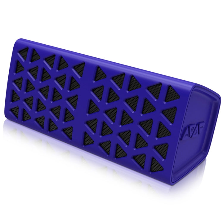 NewRixing NR-3021 TWS Hollow Triangle Pattern Bluetooth Speaker(Blue) - HoMEdemic™ 