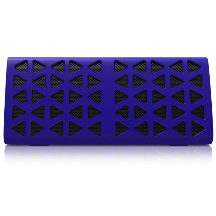 NewRixing NR-3021 TWS Hollow Triangle Pattern Bluetooth Speaker(Blue) - HoMEdemic™ 