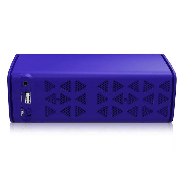 NewRixing NR-3021 TWS Hollow Triangle Pattern Bluetooth Speaker(Blue) - HoMEdemic™ 