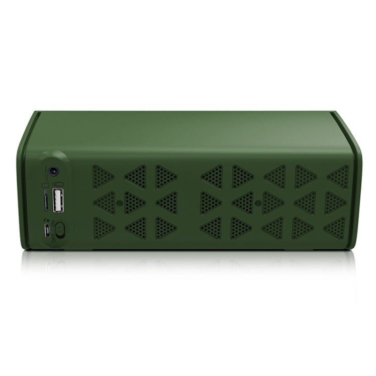 NewRixing NR-3021 TWS Hollow Triangle Pattern Bluetooth Speaker(Green) - HoMEdemic™ 