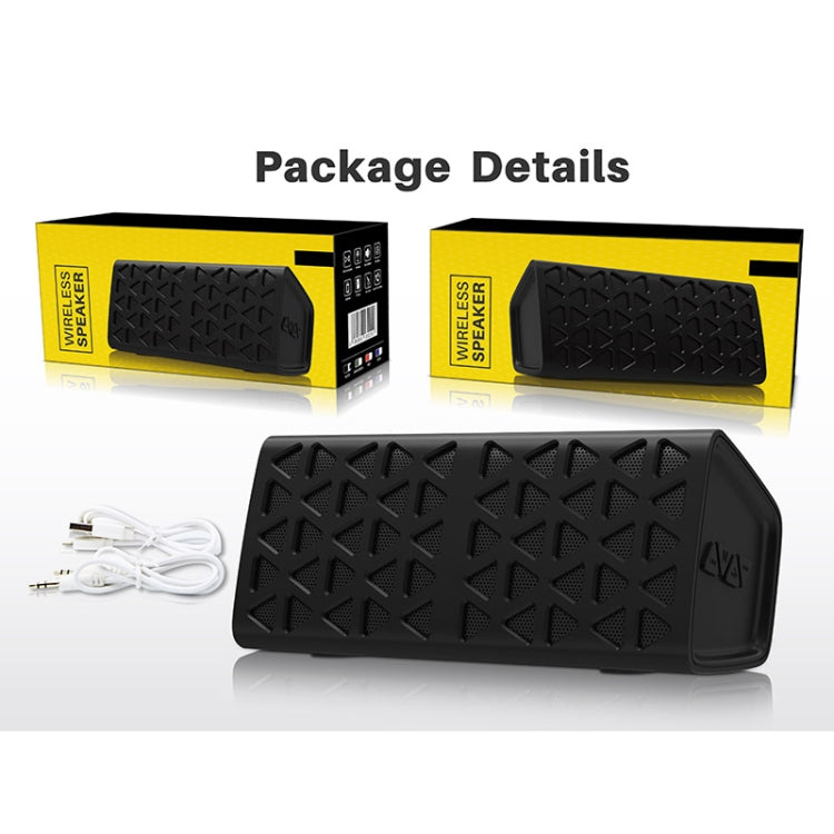 NewRixing NR-3021 TWS Hollow Triangle Pattern Bluetooth Speaker(Green) - HoMEdemic™ 