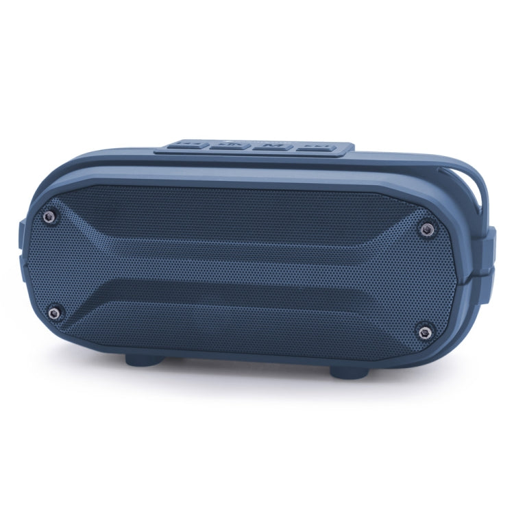 NewRixing NR-3023 Portable Stereo Wireless Bluetooth Speaker, Built-in Microphone, Support TF Card / FM(Blue) - HoMEdemic™ 
