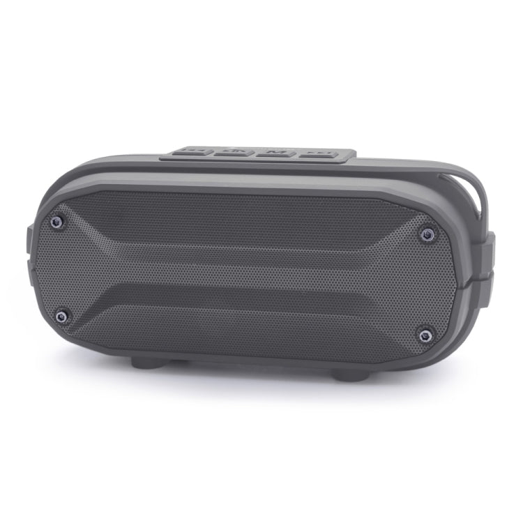 NewRixing NR-3023 Portable Stereo Wireless Bluetooth Speaker, Built-in Microphone, Support TF Card / FM(Gray) - HoMEdemic™ 