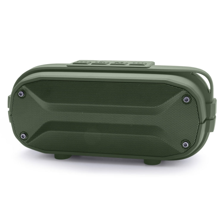 NewRixing NR-3023 Portable Stereo Wireless Bluetooth Speaker, Built-in Microphone, Support TF Card / FM(Green) - HoMEdemic™ 