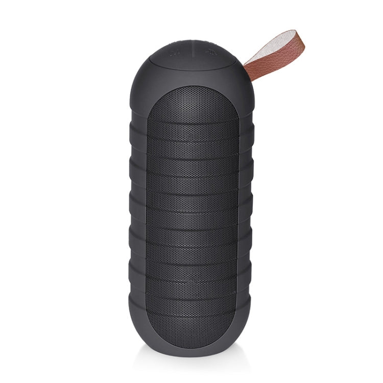 NewRixing NR-3025 TWS Outdoor Portable Splashproof Bluetooth Speaker with Flashlight Function(Black) - HoMEdemic™ 