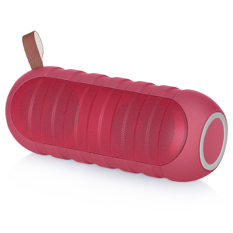 NewRixing NR-3025 TWS Outdoor Portable Splashproof Bluetooth Speaker with Flashlight Function(Red) - HoMEdemic™ 