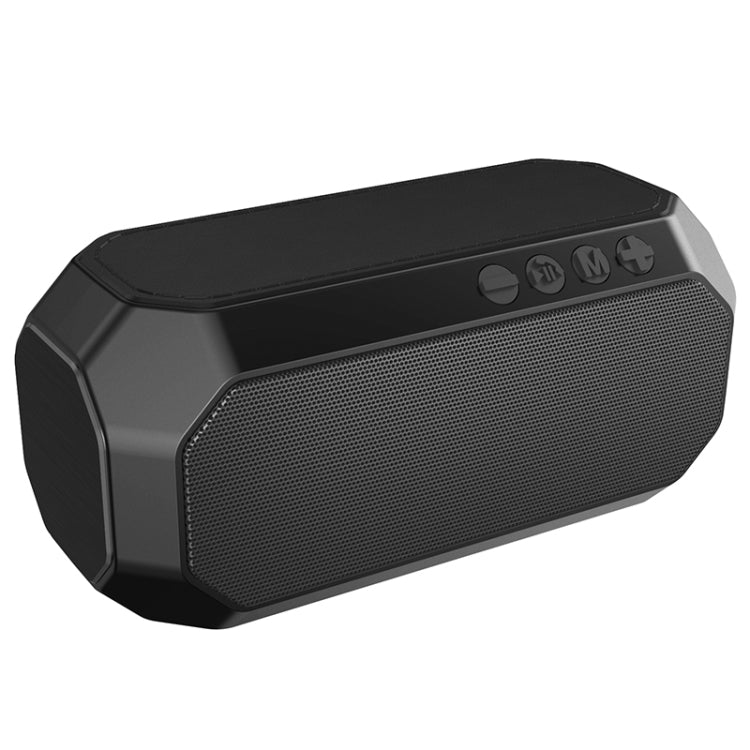 NewRixing NR-4000 TWS Mesh Polygon Music Box Concept Bluetooth Speaker(Black) - HoMEdemic™ 