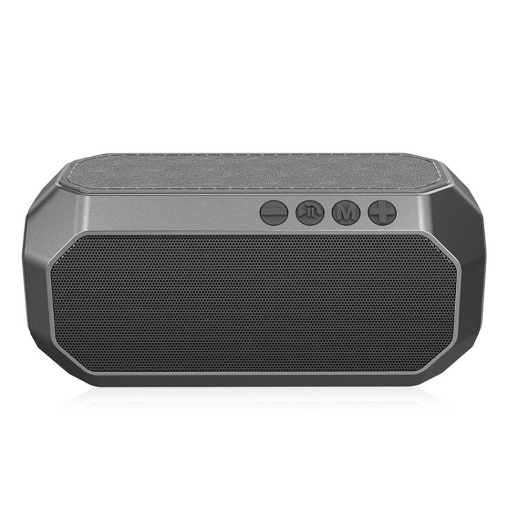 NewRixing NR-4000 TWS Mesh Polygon Music Box Concept Bluetooth Speaker(Iron Grey) - HoMEdemic™ 