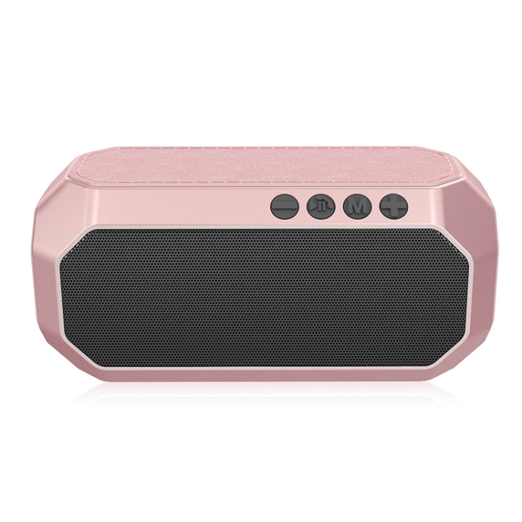 NewRixing NR-4000 TWS Mesh Polygon Music Box Concept Bluetooth Speaker(Rose Gold) - HoMEdemic™ 