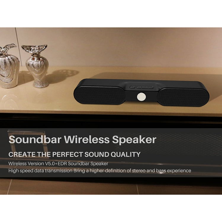 NewRixing NR-4017A TWS Graffiti Soundbar Bluetooth Speaker with Knob(Music Melody) - HoMEdemic™ 