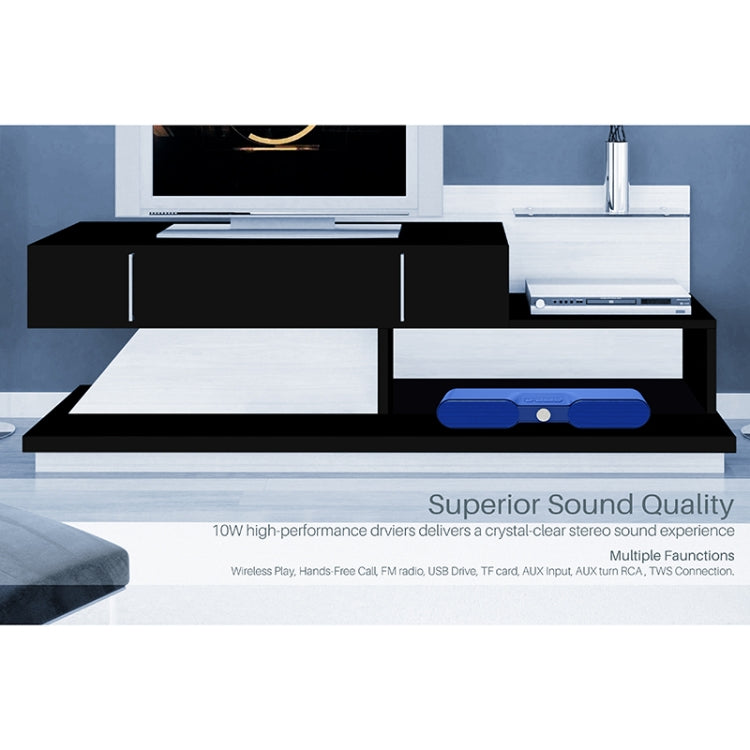 NewRixing NR-4017A TWS Graffiti Soundbar Bluetooth Speaker with Knob(Music Melody) - HoMEdemic™ 