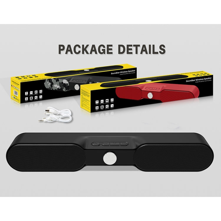 NewRixing NR-4017A TWS Graffiti Soundbar Bluetooth Speaker with Knob(Music Melody) - HoMEdemic™ 