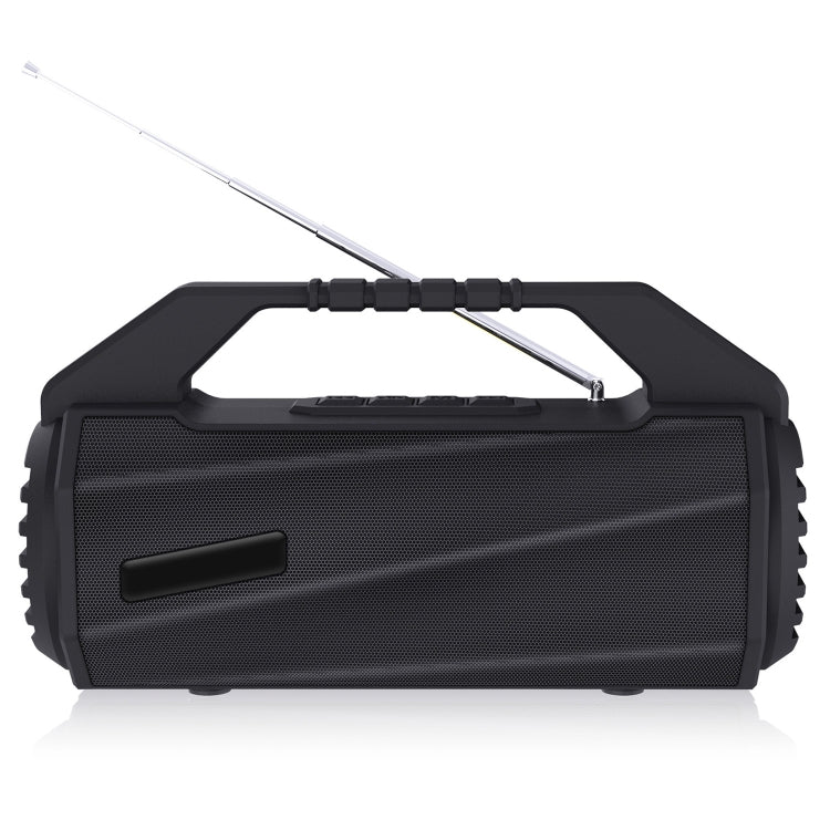 NewRixing NR-4025FM Outdoor Splash-proof Water Portable Bluetooth Speaker, Support Hands-free Call / TF Card / FM / U Disk(Black) - HoMEdemic™ 