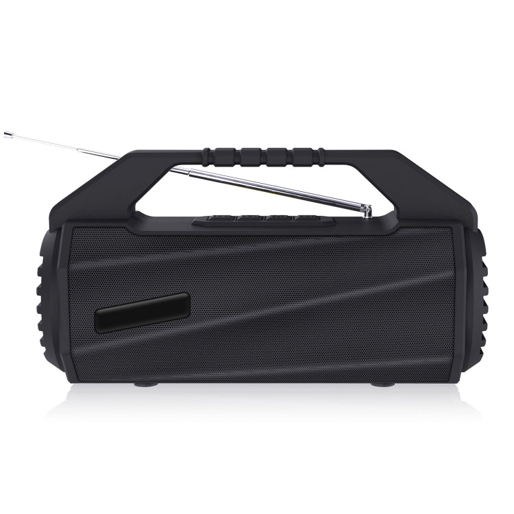 NewRixing NR-4025FM Outdoor Splash-proof Water Portable Bluetooth Speaker, Support Hands-free Call / TF Card / FM / U Disk(Black) - HoMEdemic™ 
